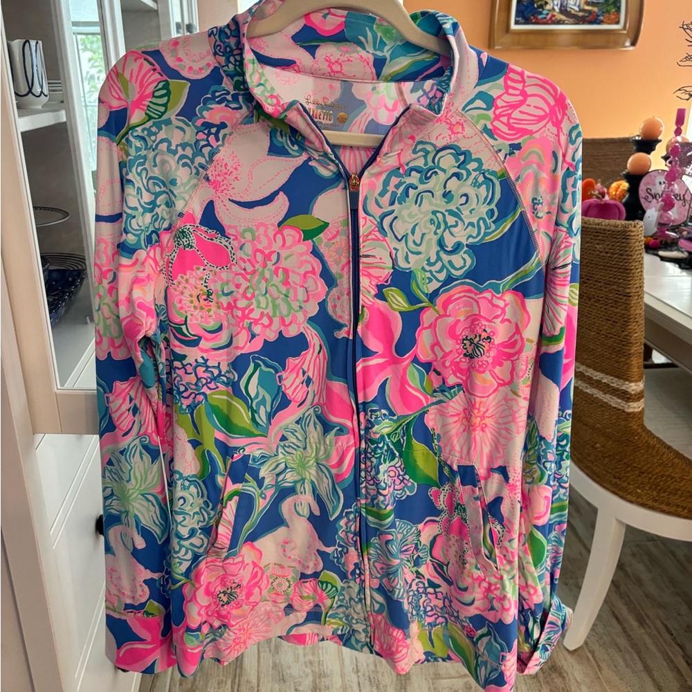 Lilly Pulitzer Luxletic XL Hadlee Peony For Your Thoughts
